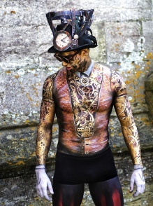 Victorian Magic Man, 1st Place Art Couture Painswick