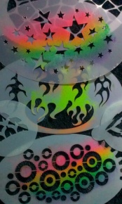 stencils for UV club painting.13